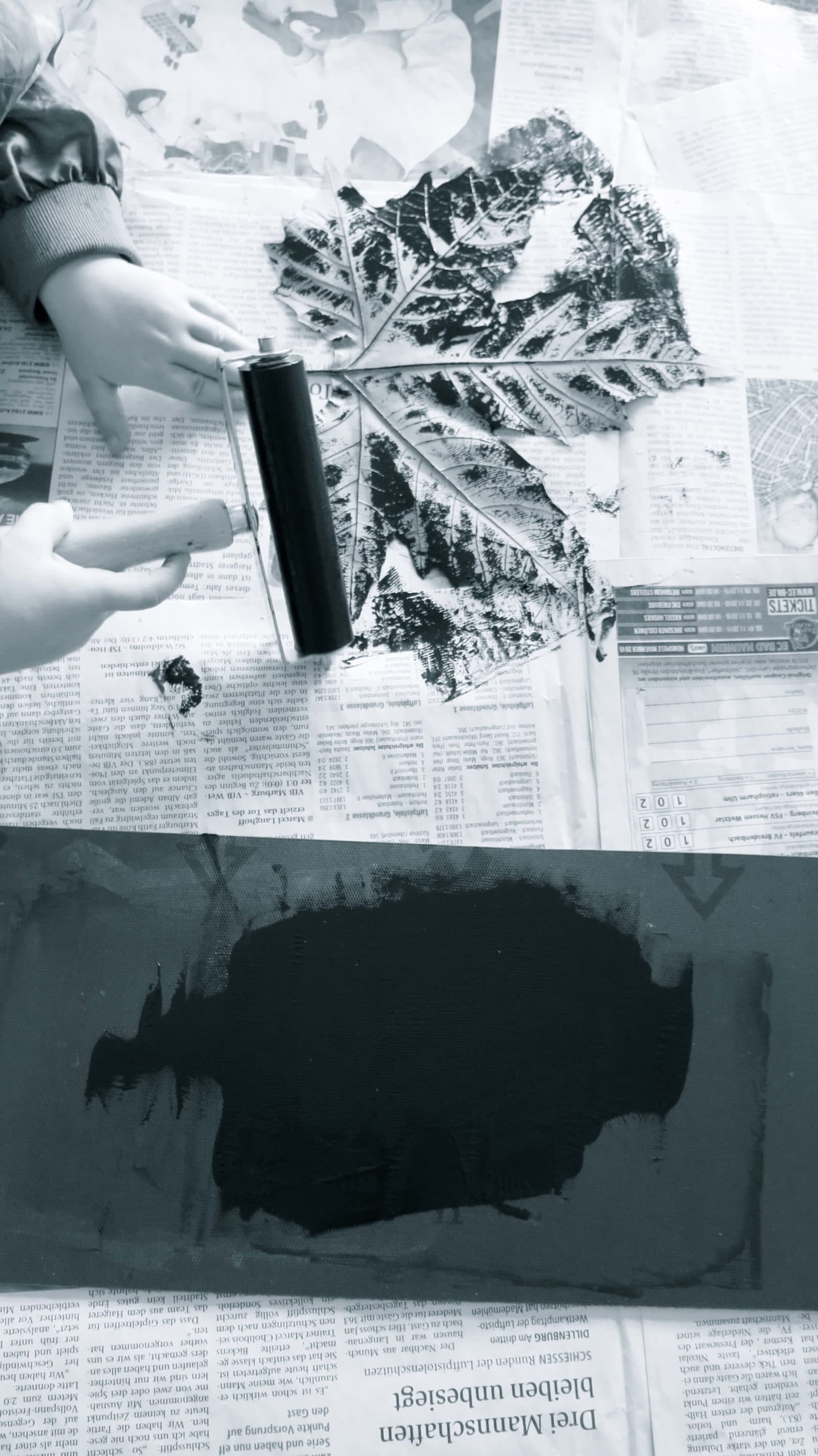 Blätterdruck – von 107qm