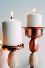 Holzei Kerzenständer