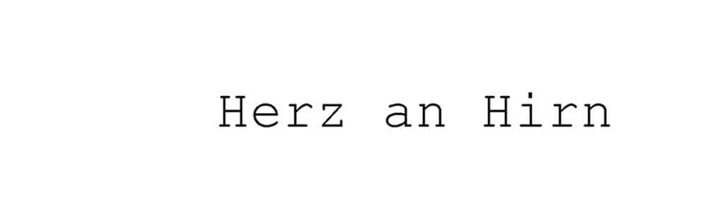 Herz an Hirn –
