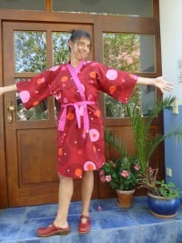 Kimono! Kleid! Jacke!