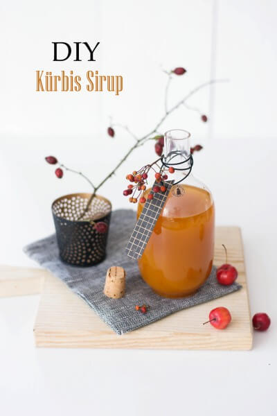 DIY: Kürbis Gewürz Sirup