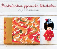 Workshop von miss red fox in Köln - Handgebundene japanische Notizbücher