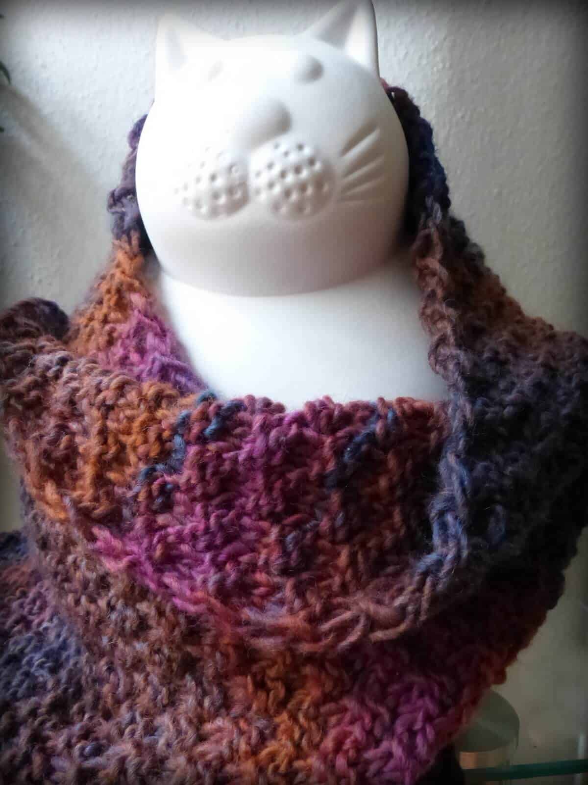 Schal &quot;Herbsttöne&quot; - Strickanleitung - HANDMADE Kultur