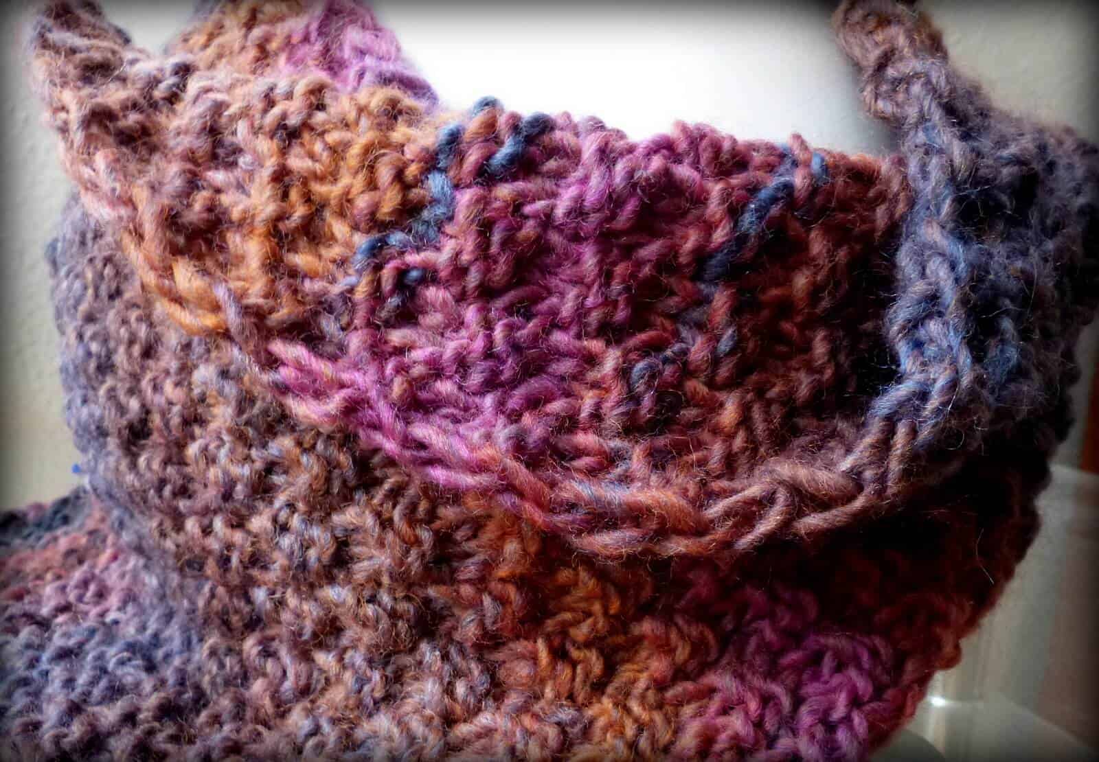 Schal „Herbsttöne“ – Strickanleitung
