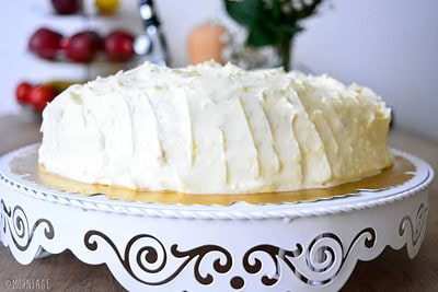 Rüeblitorte mit Frischkäsefrosting