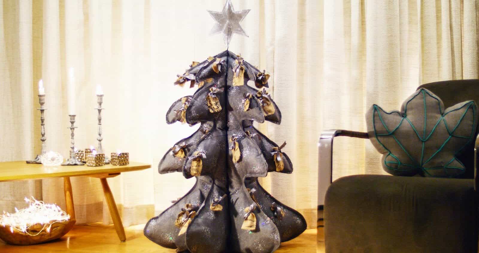 Tannenbaum-Adventskalender in 3D