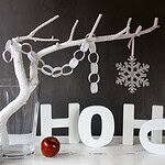 XMAS – Papierkette mit Download