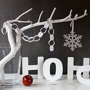 XMAS – Papierkette mit Download