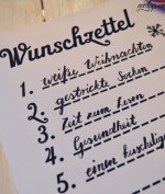 DIY Wunschzettel