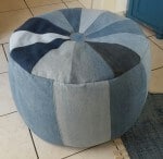 Sitzkissen aus Jeans