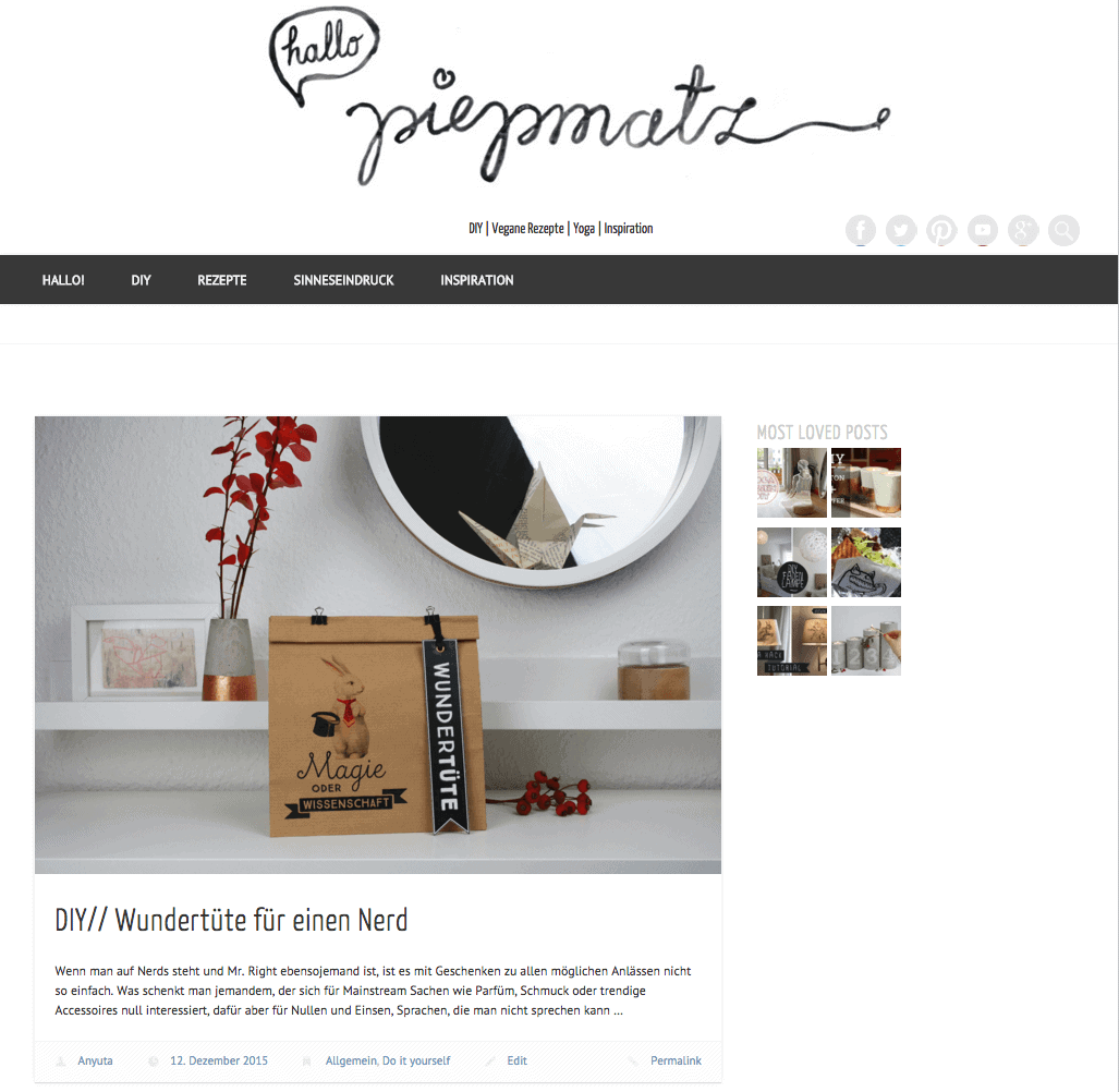 DIY | Vegane Rezepte | Yoga | Inspiration