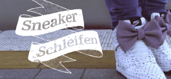 Sneaker Schleifen DIY Tutorial