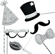 Happy New Year – Photo Booth Accessoires