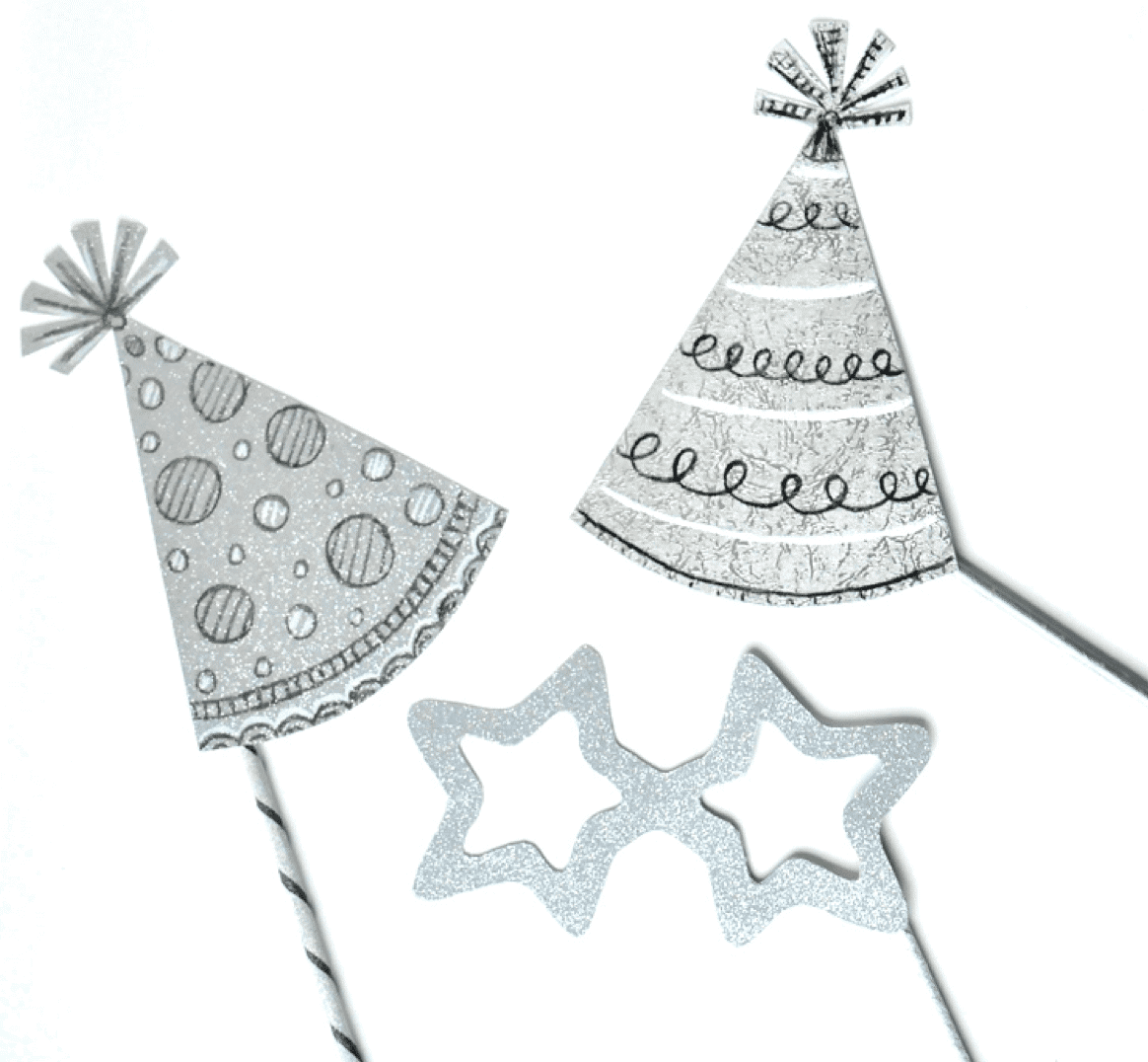 Happy New Year – Photo Booth Accessoires