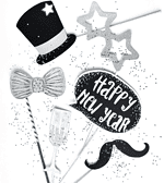 Happy New Year – Photo Booth Accessoires