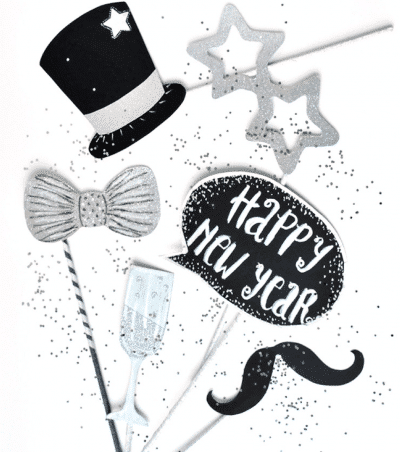 Happy New Year - Photo Booth Accessoires