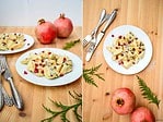 December Mornings: Kaiserschmarrn aus dem Ofen mit Rosinen und Granatapfelkernen