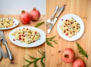 December Mornings: Kaiserschmarrn aus dem Ofen mit Rosinen und Granatapfelkernen