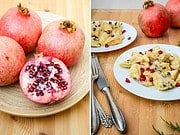 December Mornings: Kaiserschmarrn aus dem Ofen mit Rosinen und Granatapfelkernen