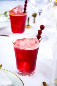 The red Queen Cranberry Beer Drink von den [Foodistas]