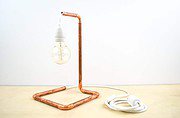 Kupfer-Lampe aus dem Baumarkt