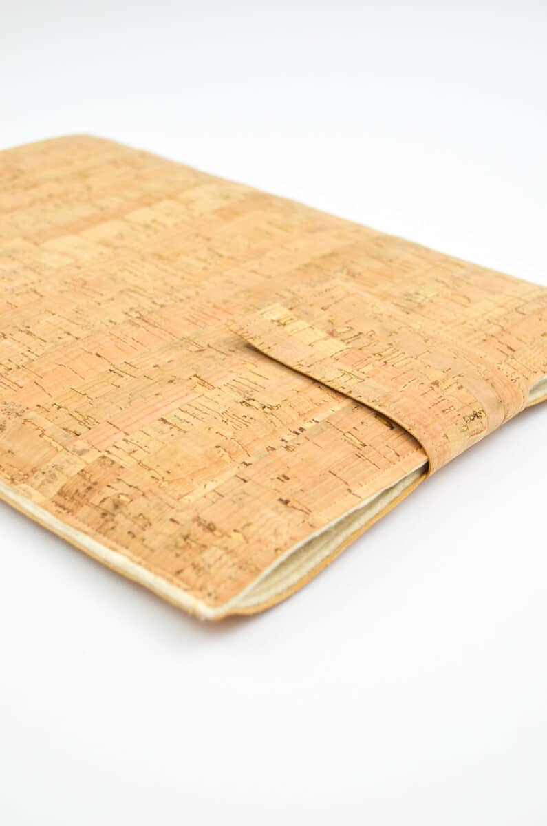 Laptophülle aus Kork
