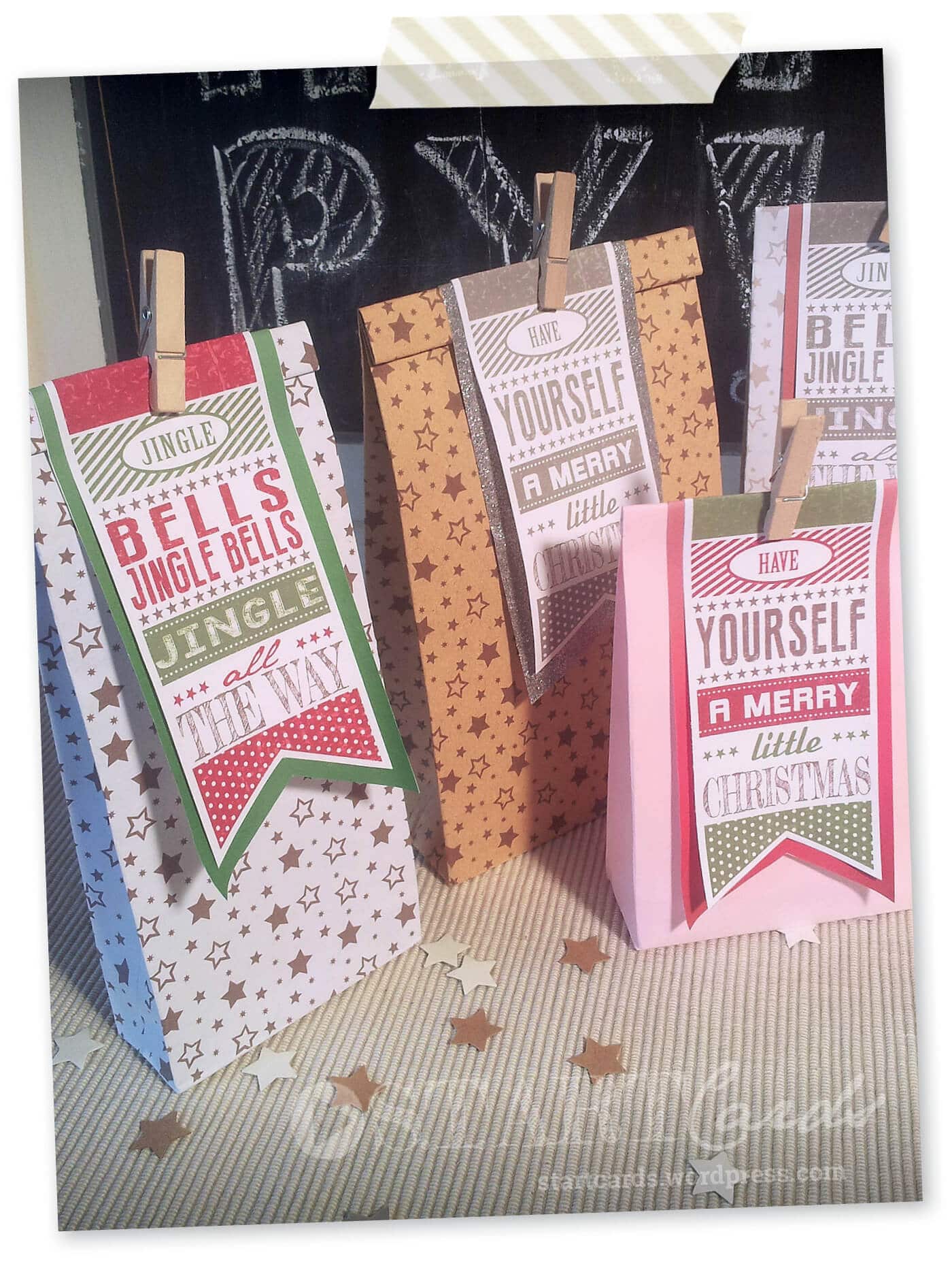 DIY – Last minute – Geschenktüte für Weihnachten