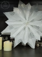 DIY Weihnachtsstern aus Papiertüten