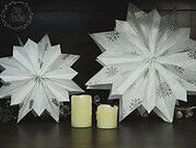 DIY Weihnachtsstern aus Papiertüten