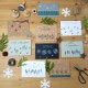 Weihnachnachtskarten mit Stempeln gestalten