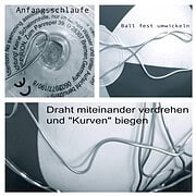 Draht-Kugelleuchte