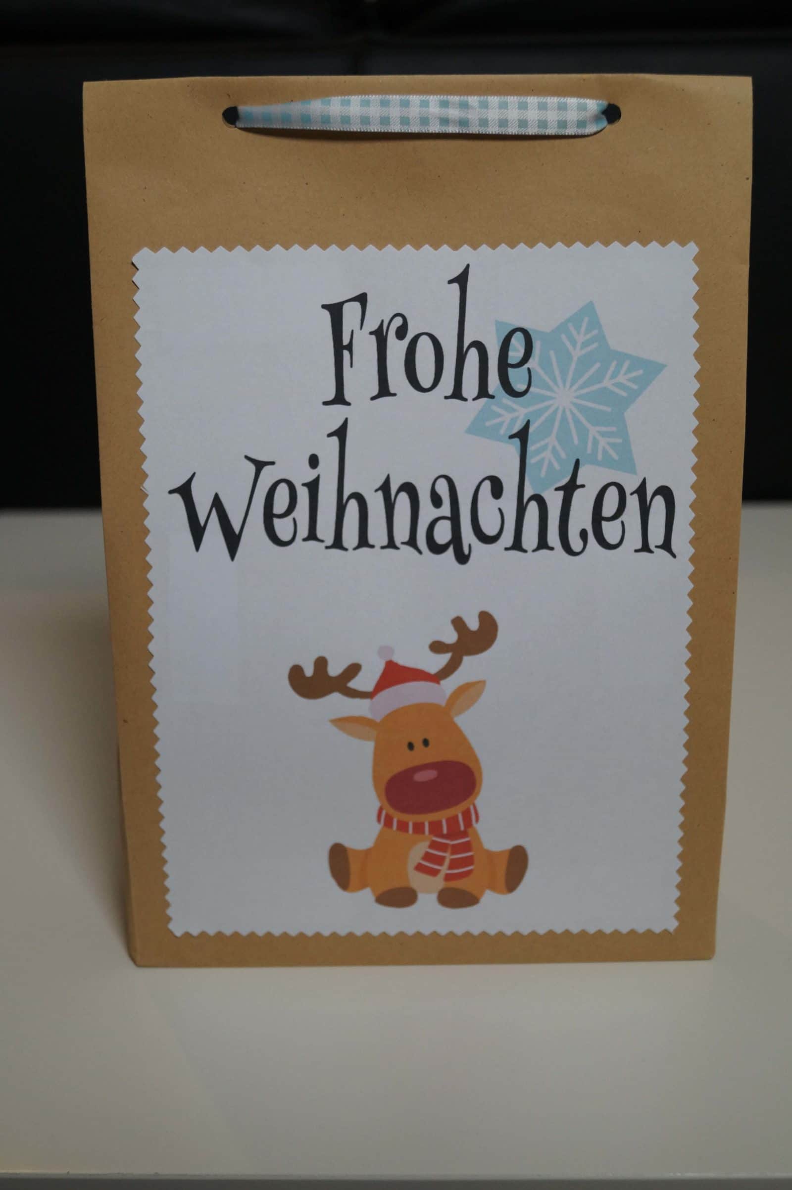 Geschenketüte aus einem Briefumschlag (mit Freebie zum Ausdrucken)