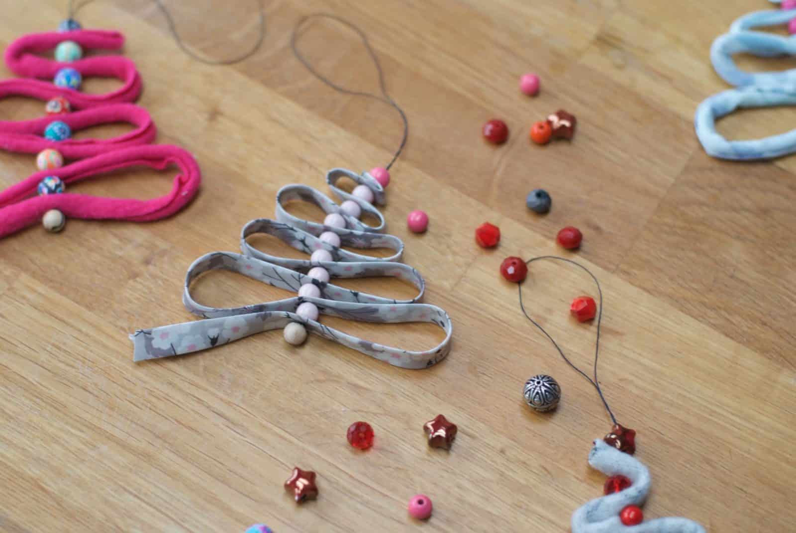 Weihnachstdeko aus Jersey Resten basteln
