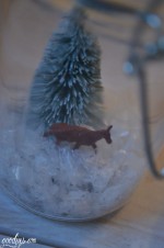 DIY Winterwald im Glas