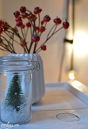 DIY Winterwald im Glas