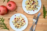 December Mornings: Kaiserschmarrn aus dem Ofen mit Rosinen und Granatapfelkernen