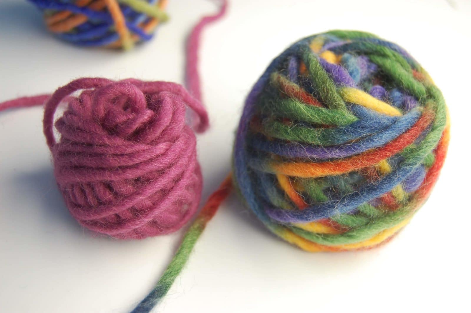 Strickfilzen – Filzen in der Waschmaschine