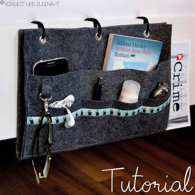 Bett-Utensilo (Bedside Caddie) - HANDMADE Kultur