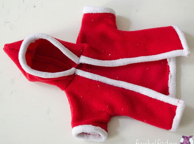 Nähanleitung – Weihnachtsteddybär