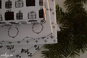Gedrucktes Geschenkpapier