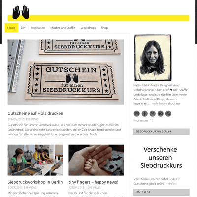 Siebdruck, Workshops & das handgemachte Leben