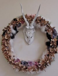 Sollte eigentlich ein Adventskranz werden ....