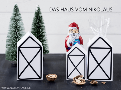 DIY // Das Haus vom Nikolaus (kostenlose Druckvorlage)