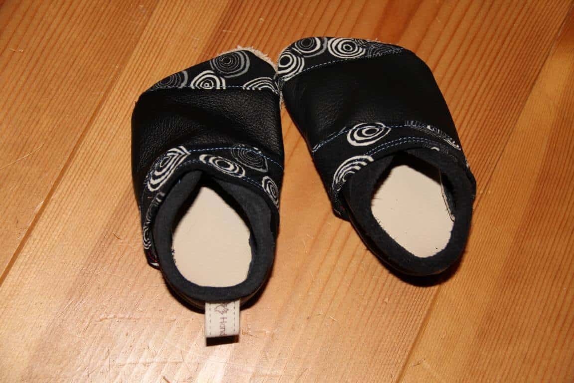 Babyschuhe, Lederschuhe, Geburtsgeschenk, Schnittmuster anfordern