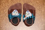 Babyschuhe, Lederschuhe, Geburtsgeschenk, Schnittmuster anfordern