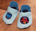 Babyschuhe, Lederschuhe, Geburtsgeschenk, Schnittmuster anfordern
