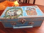 Adventskalenderkoffer „Katze“