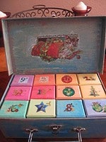 Adventskalenderkoffer „Katze“