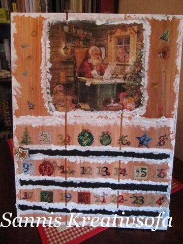 Daueradventskalender "Warten auf den Weihnachtsmann"