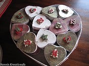 Adventskalenderherz „Vintage“
